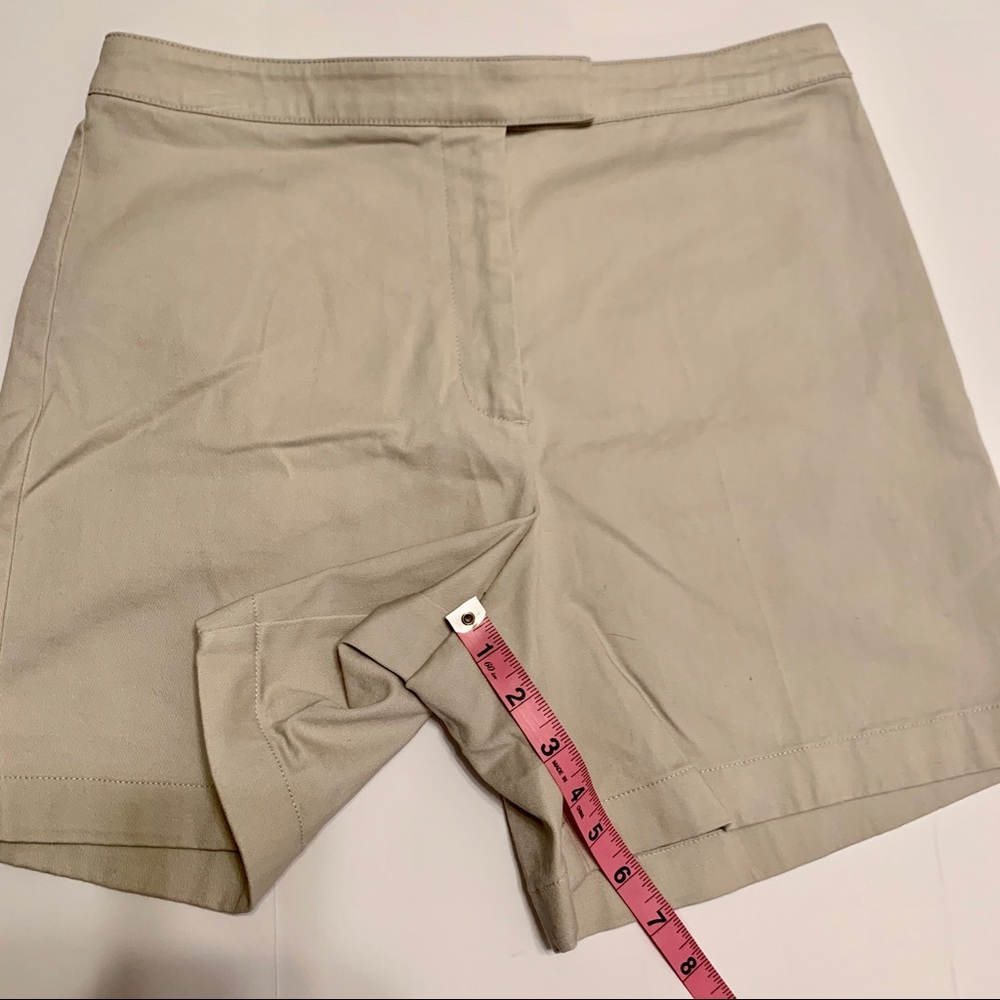 Ann Taylor Factory Khaki Shorts Size 8 - Picture 6 of 9